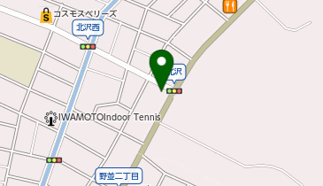 ホワイト急便 北沢店の地図画像