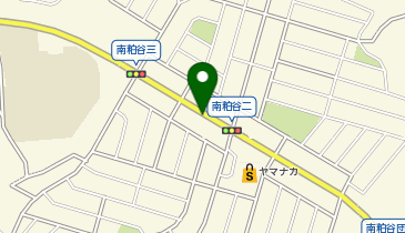 ホワイト急便 南粕谷店の地図画像