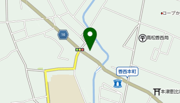 ホワイト急便 香西本町店の地図画像