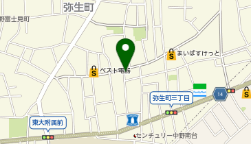 ホワイト急便 アオキ店の地図画像