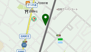 ホワイト急便 さつき通店の地図画像