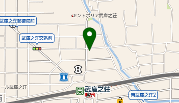 ホワイト急便武庫之荘駅北店の地図画像