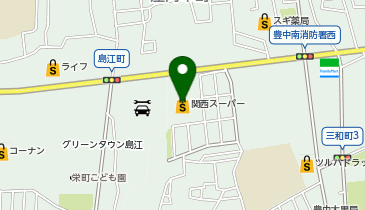 ホワイト急便 豊中南店の地図画像