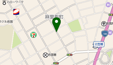 ホワイト急便 麻里布店の地図画像