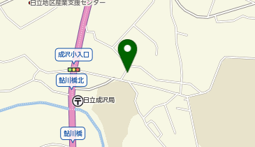 ホワイト急便 成沢町店の地図画像