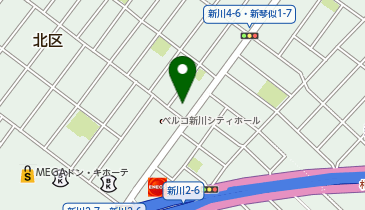 ホワイト急便 米の田中店の地図画像