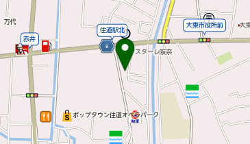 ホワイト急便 住道駅前店の地図画像