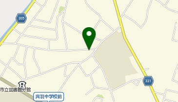 ホワイト急便 呉羽小学校前店の地図画像