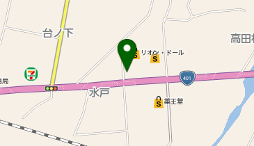 ホワイト急便 リオン・ドール美里店の地図画像