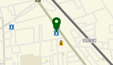 ホワイト急便 向陽町店の地図画像