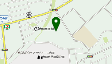 ホワイト急便 赤羽台店の地図画像