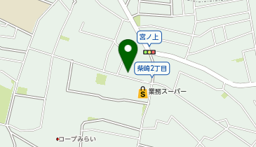 ホワイト急便 柴崎店の地図画像