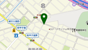 ホワイト急便 綱引店の地図画像