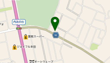 ホワイト急便 みのわ店の地図画像