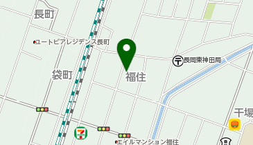 ホワイト急便 福住店の地図画像