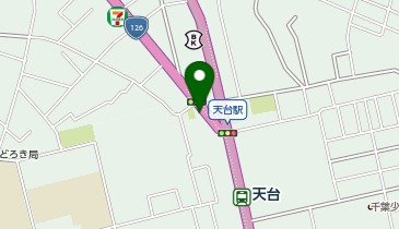 ホワイト急便 天台穴川店の地図画像