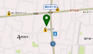 ホワイト急便 橋戸2丁目店の地図画像