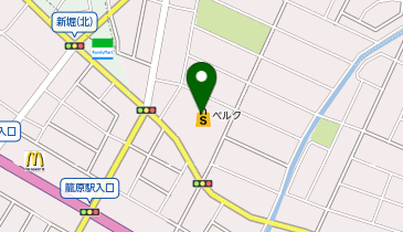 ホワイト急便 ベルク玉井店の地図画像
