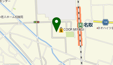 ホワイト急便 生協名取西店の地図画像