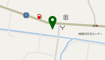 ホワイト急便 ハシドラッグ飯舘店の地図画像