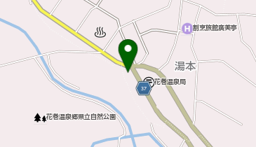 ホワイト急便 湯本店の地図画像