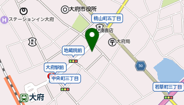 ホワイト急便 大府駅前店の地図画像