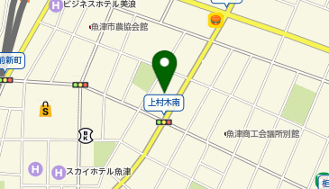 ホワイト急便 魚津上村木店の地図画像