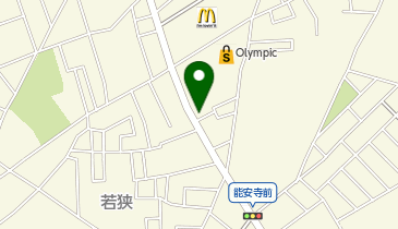 ホワイト急便 若狭1丁目店の地図画像