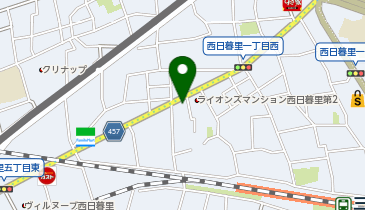 ホワイト急便 モンテシト西日暮里1丁目店の地図画像