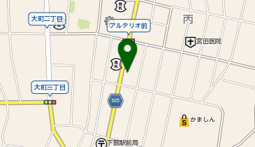 ホワイト急便 いなり町店の地図画像