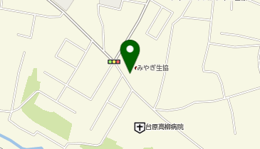 ホワイト急便 生協台原店の地図画像