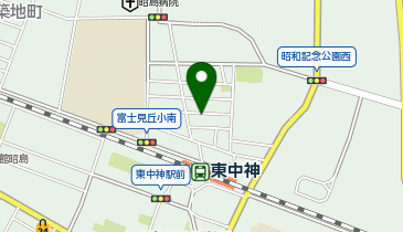 ホワイト急便 東中神店の地図画像