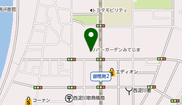 ホワイト急便 御幣島店の地図画像
