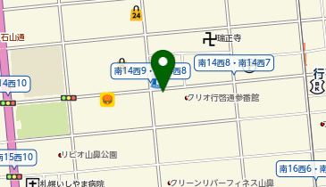 ホワイト急便 行啓通店の地図画像