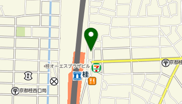 ホワイト急便 阪急桂駅東店の地図画像