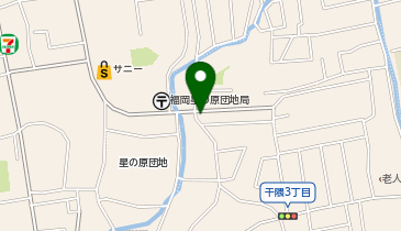 ホワイト急便 星の原店の地図画像