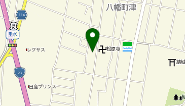 ホワイト急便 八幡店の地図画像
