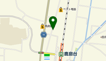 ホワイト急便 鹿島台駅前店の地図画像