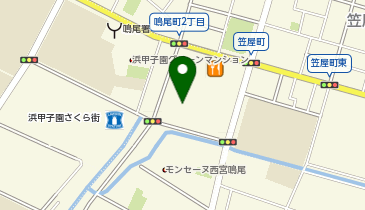 ホワイト急便 関西スーパー鳴尾店の地図画像