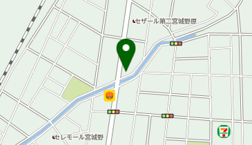 ホワイト急便 萩野町本店の地図画像