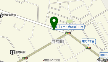 ホワイト急便 根室月見2丁目店の地図画像