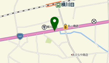 ホワイト急便 横川目北店の地図画像