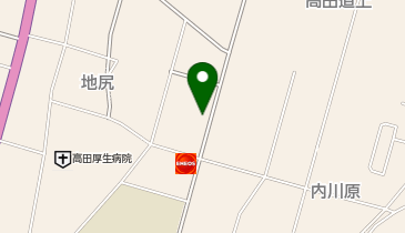 ホワイト急便 高田七号線道上店の地図画像