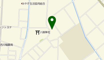 ホワイト急便 古川金五輪店の地図画像