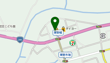 ホワイト急便 栗野リバーサイドモール店の地図画像