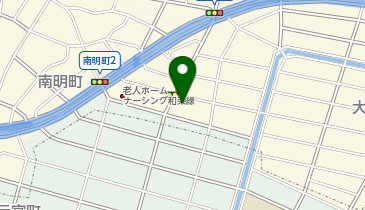 ホワイト急便 日岡店の地図画像