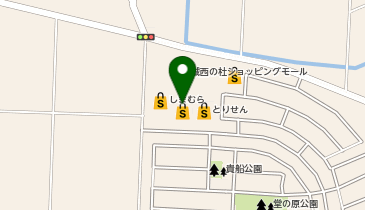 ホワイト急便 とりせん城西の杜店の地図画像