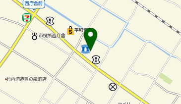 ホワイト急便 石部中央店の地図画像