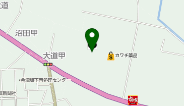 ホワイト急便 コープ坂下店の地図画像