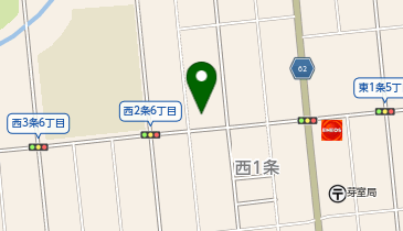 ホワイト急便 芽室西1条店の地図画像